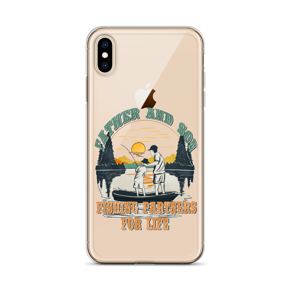 Father And Son Fishing Partners For Life Clear Case for iPhone®