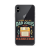 I Keep All My Dad Jokes In A Dad A Base Clear Case for iPhone®