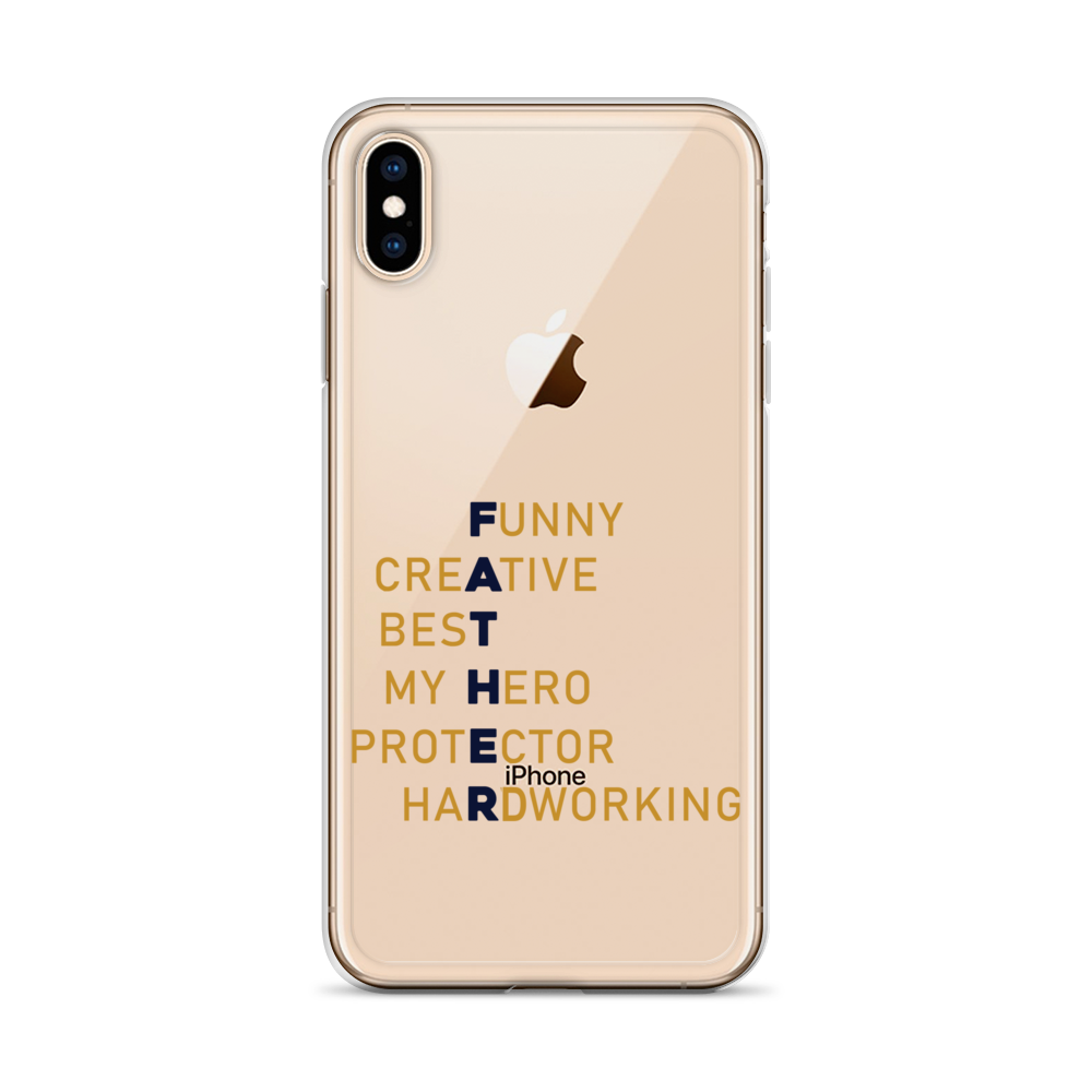 Funny Creative Best My Hero Protector HardWorking Clear Case for iPhone®