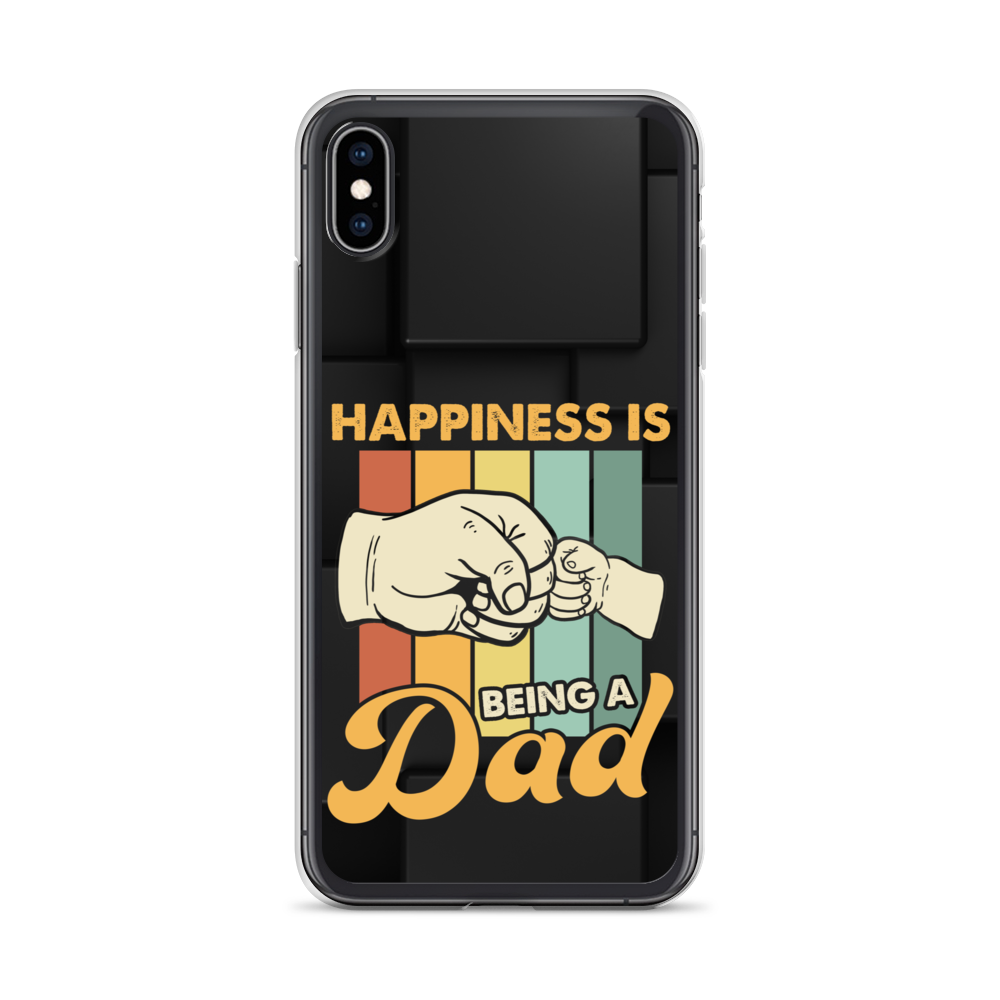 Happiness Is Being A Dad Clear Case for iPhone®