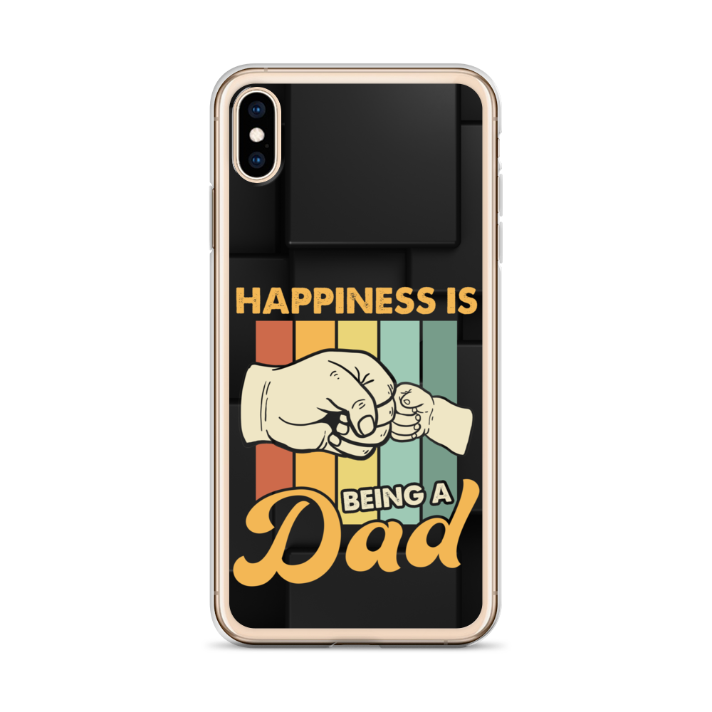 Happiness Is Being A Dad Clear Case for iPhone®