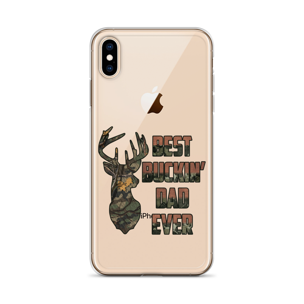 Best Buckin' Dad Ever Clear Case for iPhone®