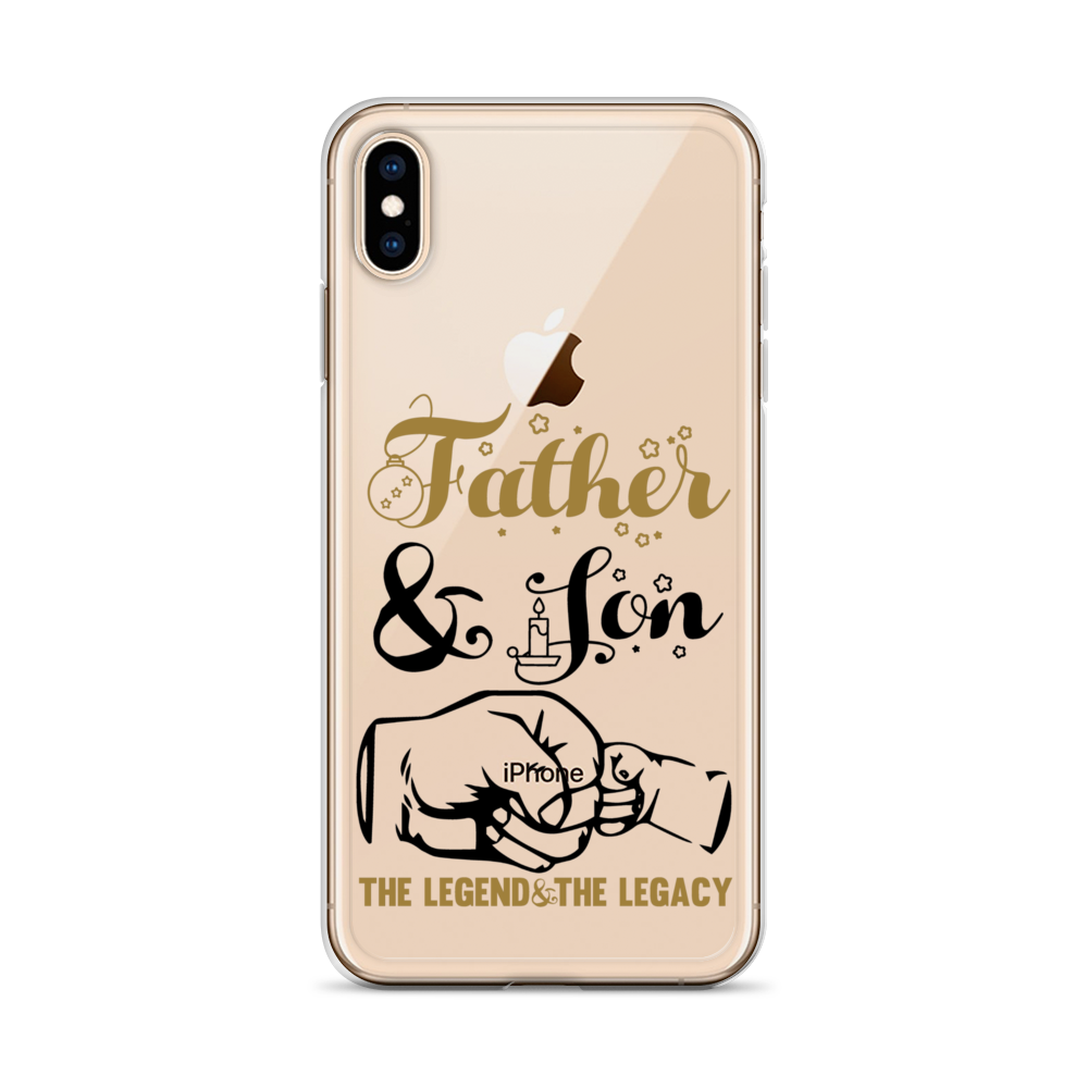 Father And Son The Legend And The Legacy Clear Case for iPhone®