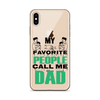 My Favorite People Call Me Dad Clear Case for iPhone®