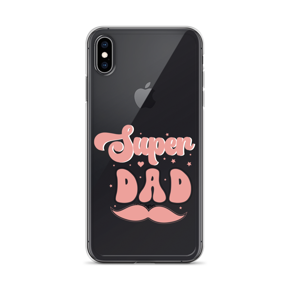 Super Dad Clear Case for iPhone®