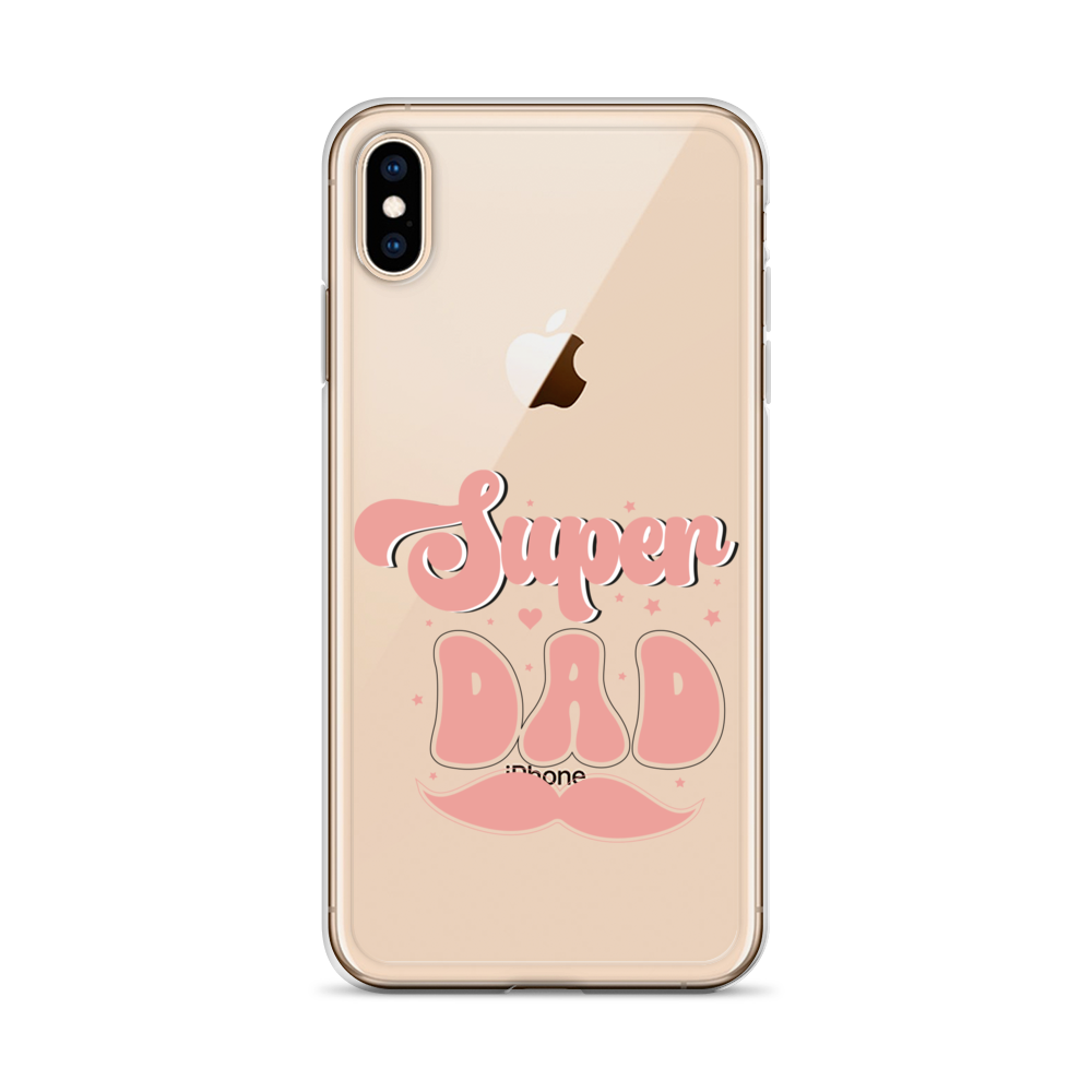 Super Dad Clear Case for iPhone®