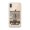 Being Dad Is An Honor Being Papa Is Priceless Clear Case for iPhone®