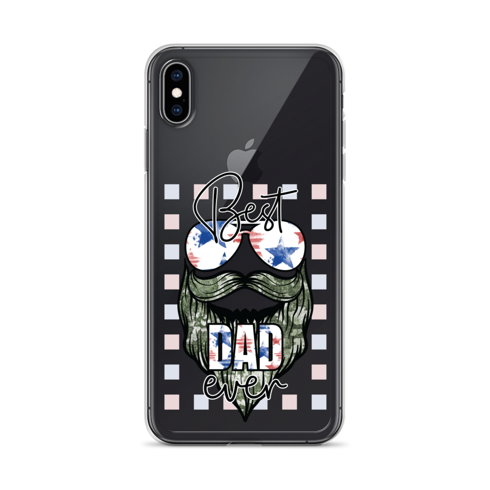 Best Dad Ever Clear Case for iPhone®