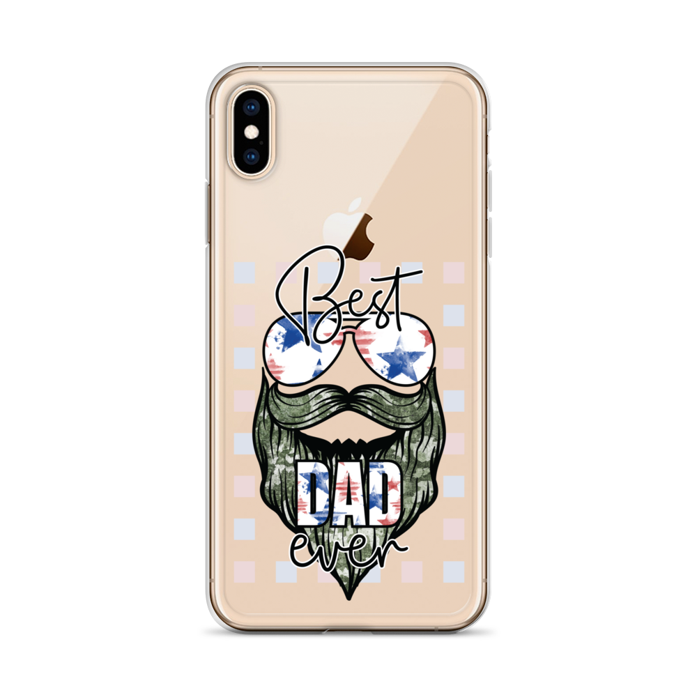 Best Dad Ever Clear Case for iPhone®