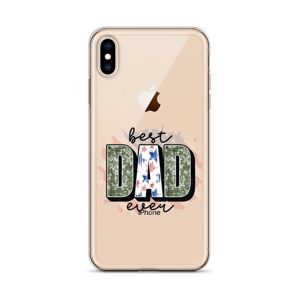 Best Dad Ever Clear Case for iPhone®