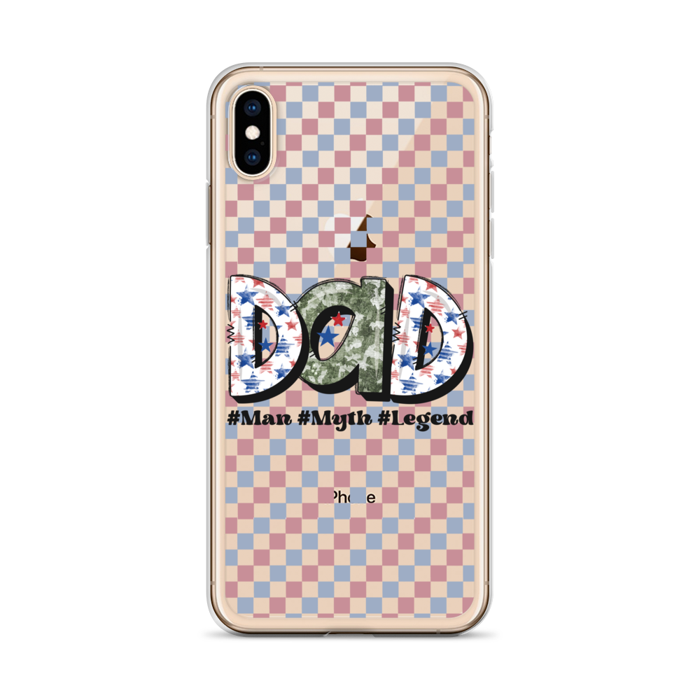 Dad #Man #Myth #Legend Clear Case for iPhone®