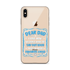 Dear Dad I Love How We Don't Have To Say Out Loud That I'm Your Favorite Child Clear Case for iPhone®