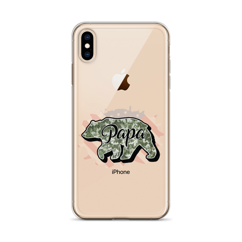 Bear Papa Clear Case for iPhone®