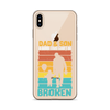 Dad And Son A Bond that can't Be Broken Clear Case for iPhone®