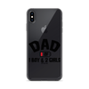 Dad Of 1 Boy And 2 Girls Clear Case for iPhone®