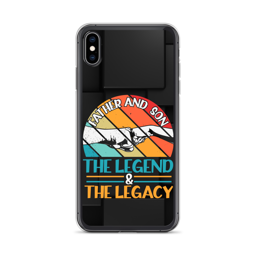 Father And Son The Legend And The Legacy Clear Case for iPhone®