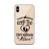 Today's Mission Keep The Tiny Human Alive Clear Case for iPhone®