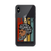 Black Father Matters Clear Case for iPhone®