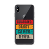 Husband, Daddy, Gamer, Hero Clear Case for iPhone®