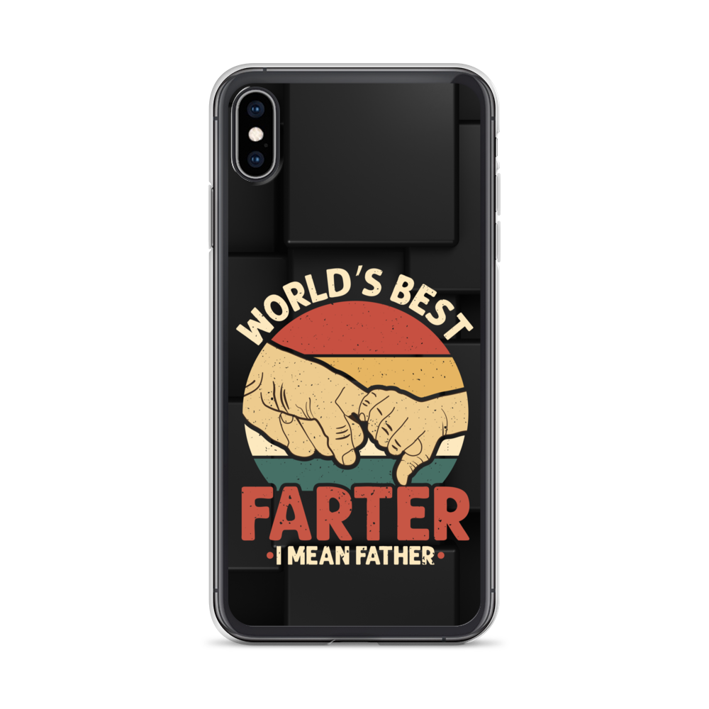 World's Best Fart I Mean Father Clear Case for iPhone®