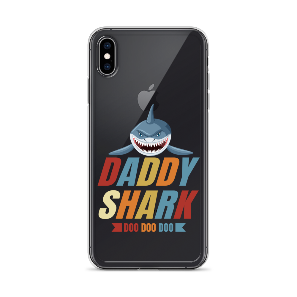 Daddy Shark Doo Doo Doo Clear Case for iPhone®