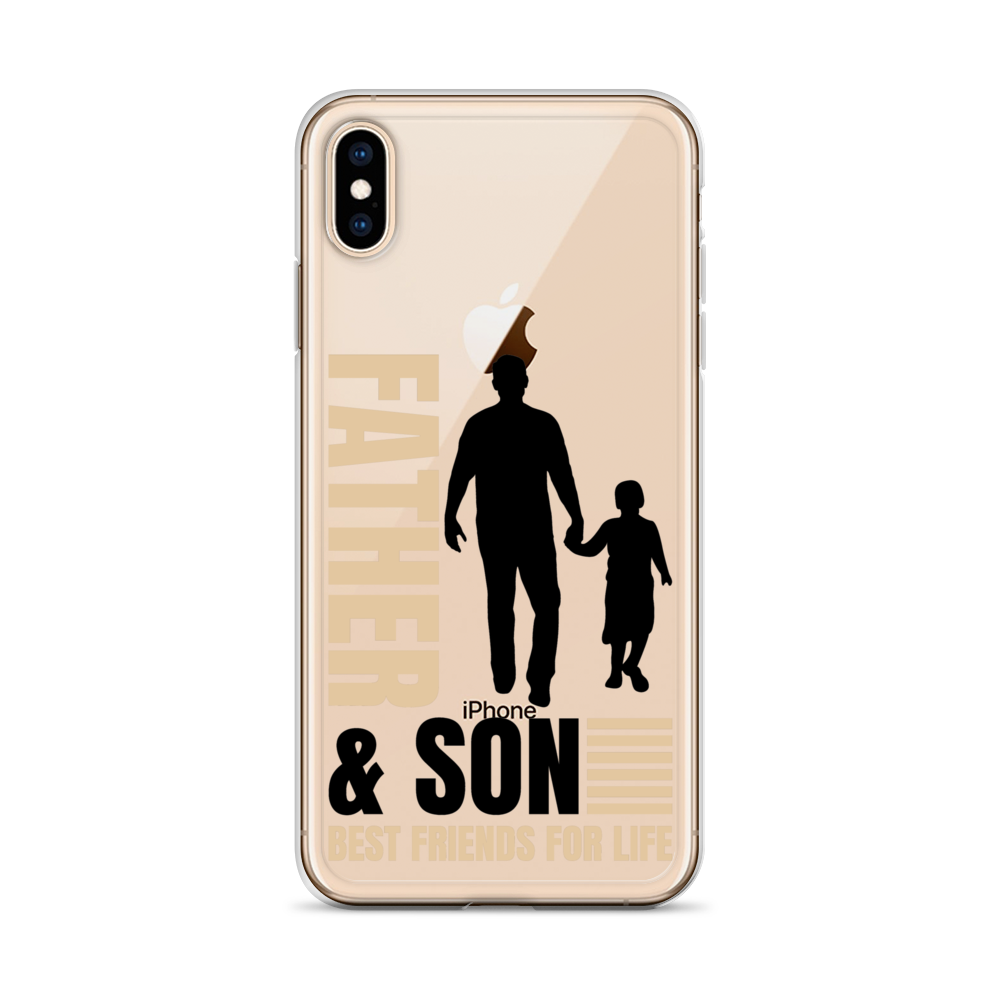 Father & Son Best Friends For Life Clear Case for iPhone®