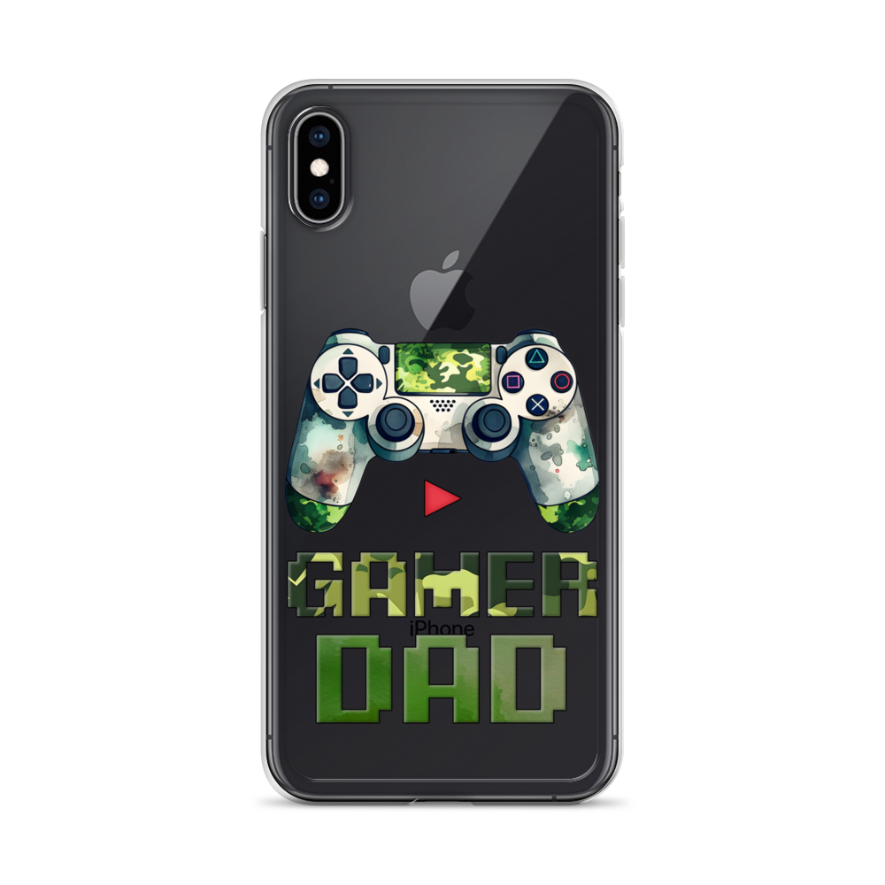 Gamer Dad Clear Case for iPhone®