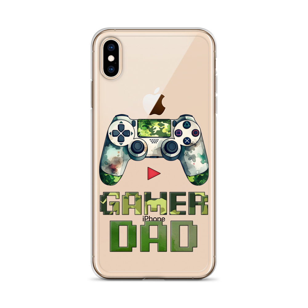 Gamer Dad Clear Case for iPhone®