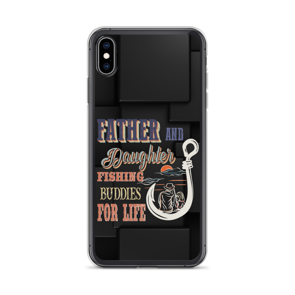 Father And Daughter Fishing Buddies For Life Clear Case for iPhone®