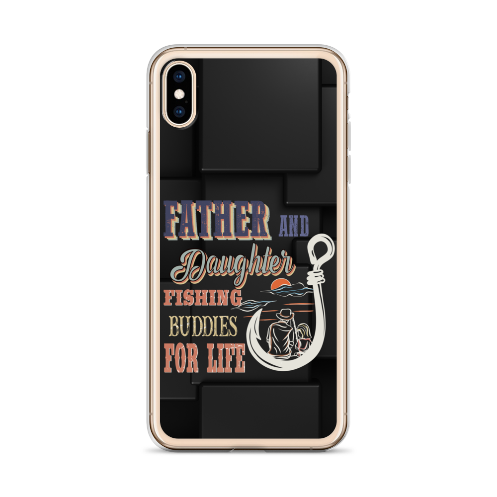 Father And Daughter Fishing Buddies For Life Clear Case for iPhone®