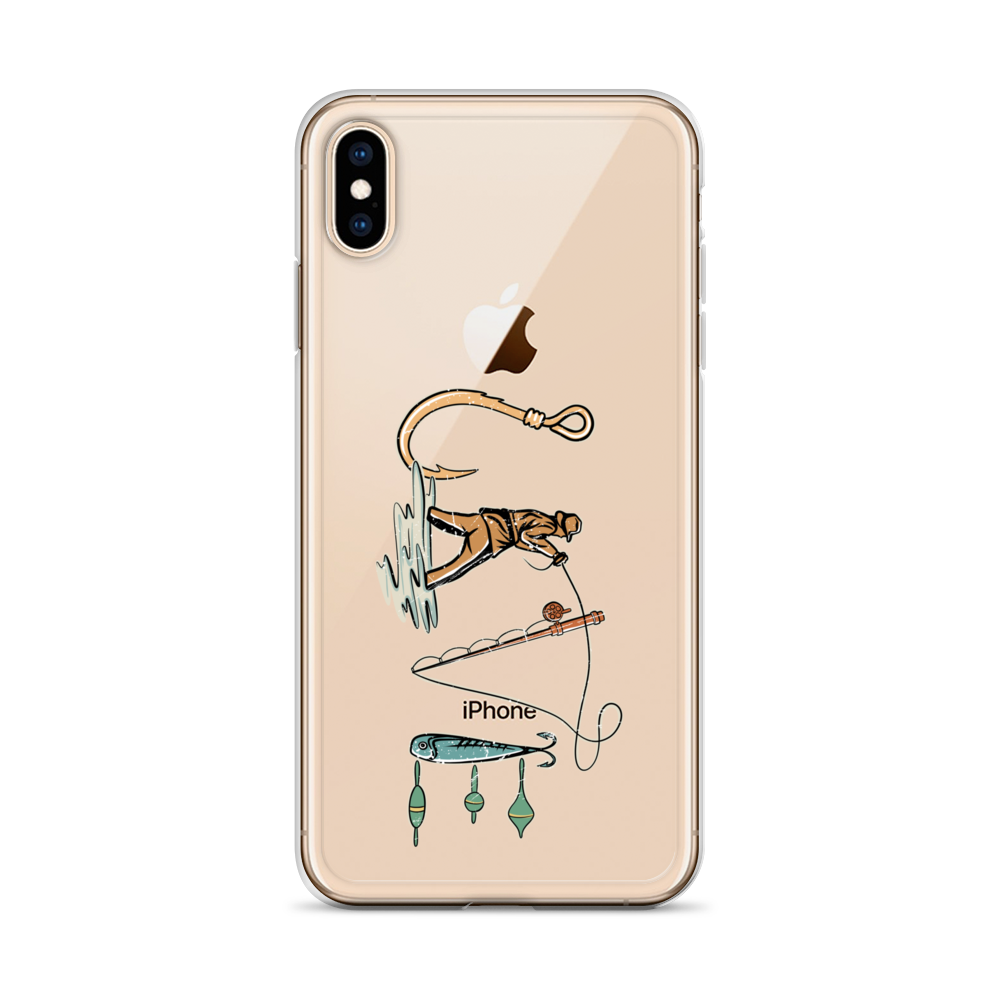 I Love Fishing Clear Case for iPhone®