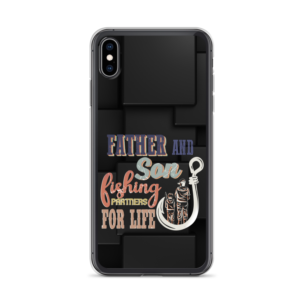 Father And Son Fishing Partners For Life Clear Case for iPhone®