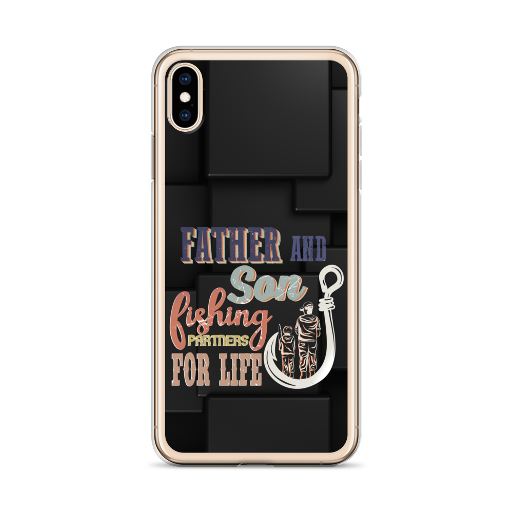 Father And Son Fishing Partners For Life Clear Case for iPhone®