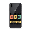 I Tell Dad Jokes Periodically When I'm In My Element Clear Case for iPhone®