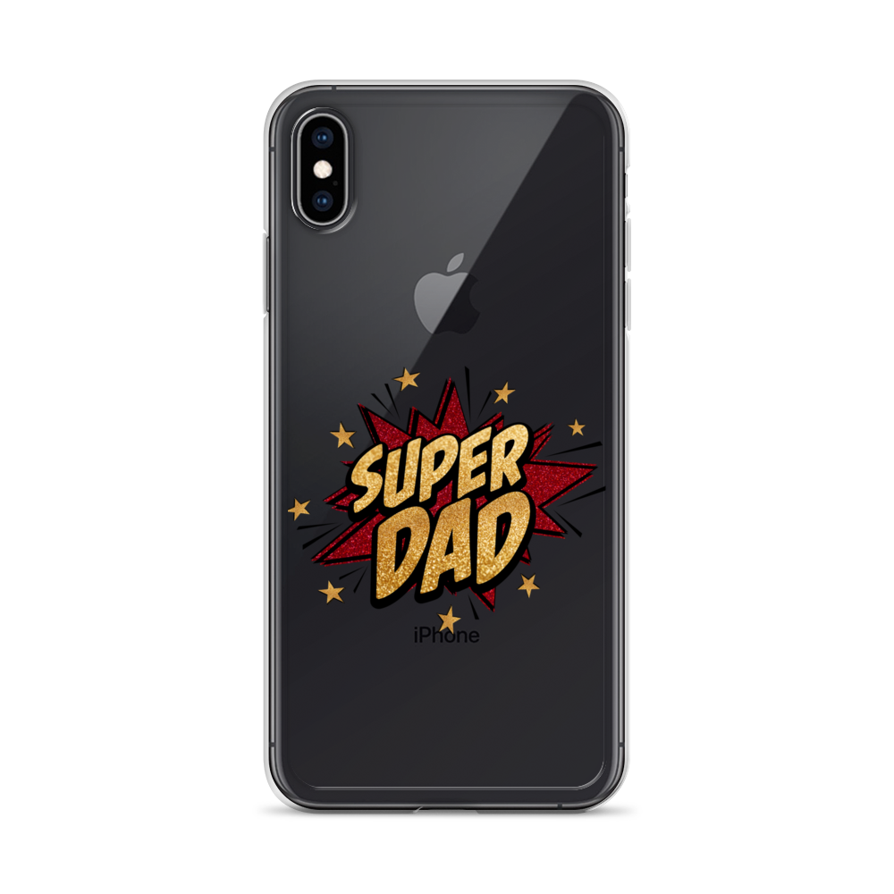 Super Dad Clear Case for iPhone®