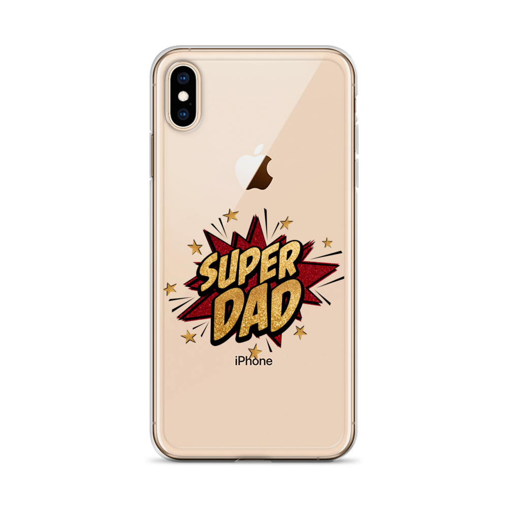 Super Dad Clear Case for iPhone®