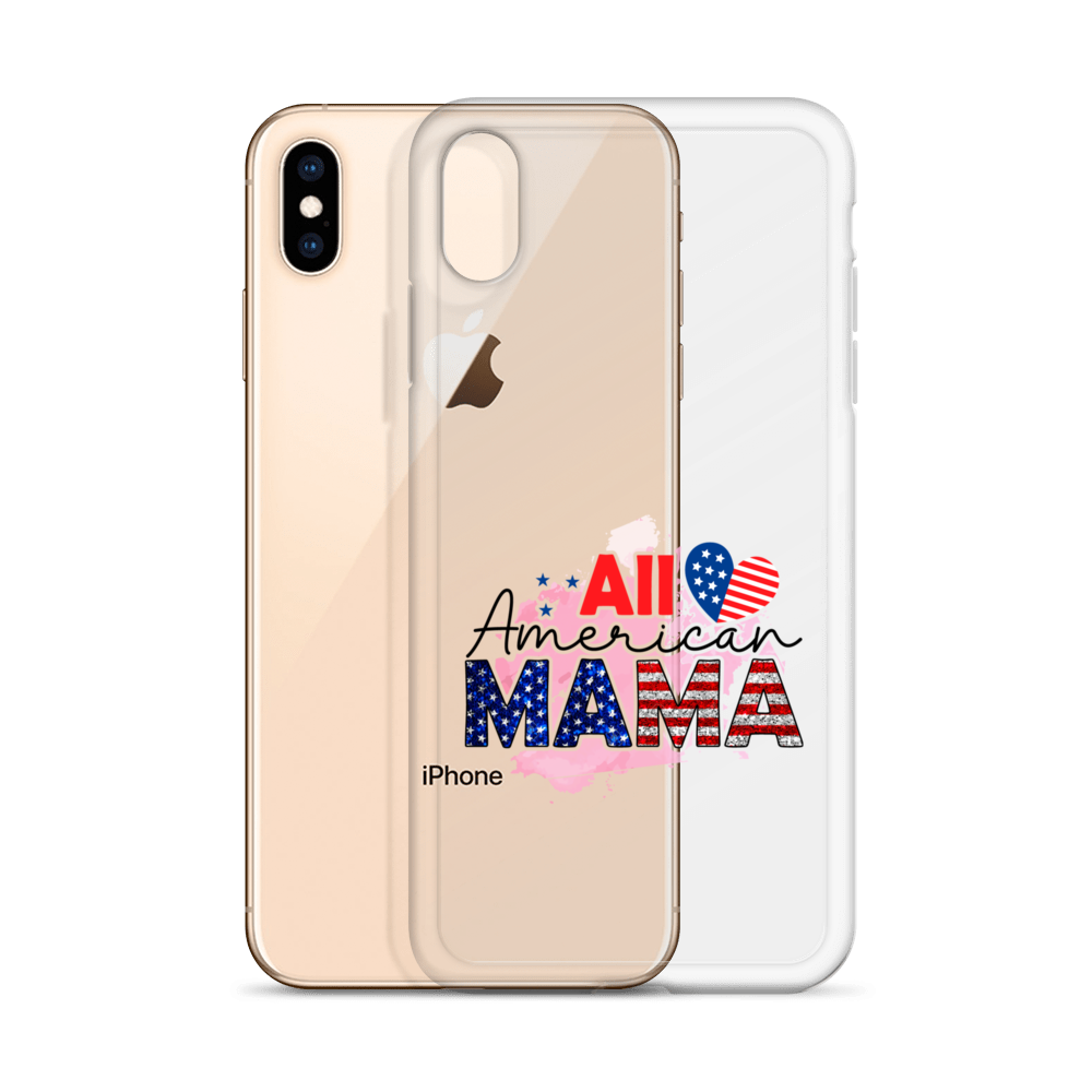 All American Mama Clear Case for iPhone®