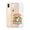 Dad By Day Gamer By Night Clear Case for iPhone®