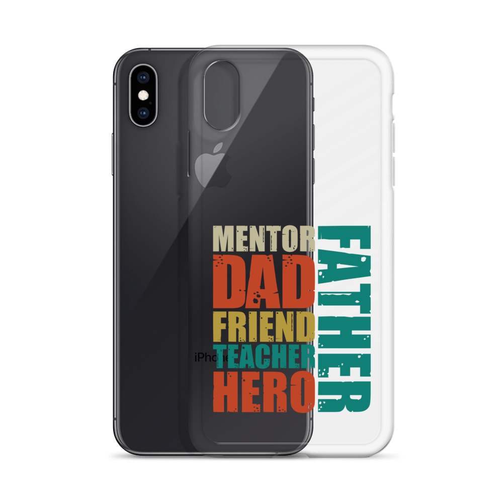 Mentor Dad Friend Teacher Father Clear Case for iPhone®