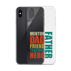 Mentor Dad Friend Teacher Father Clear Case for iPhone®