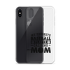 My Favorite Baseball Player Calls Me Mom Clear Case for iPhone®