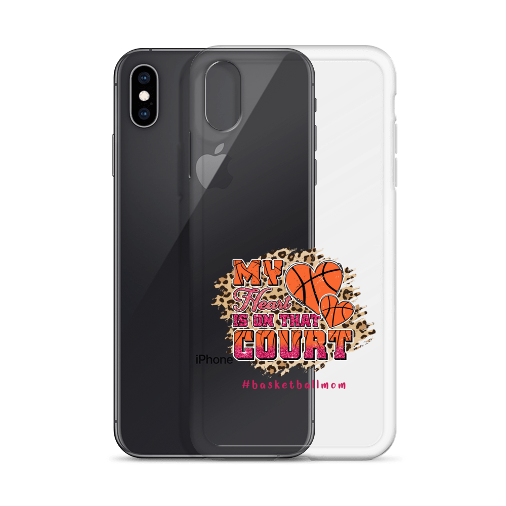 My Heart Is On That Court Clear Case for iPhone®