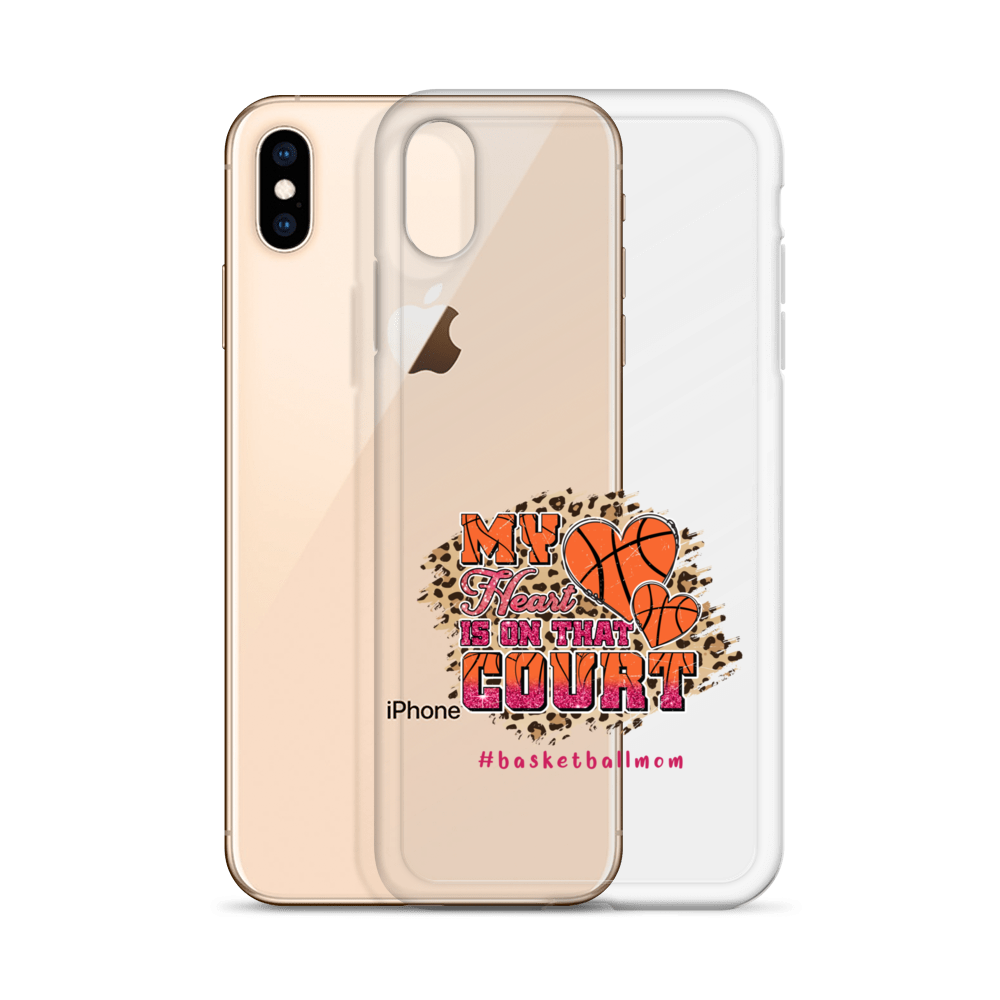 My Heart Is On That Court Clear Case for iPhone®