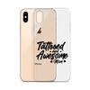 Tattooed And Awesome Mom Clear Case for iPhone®