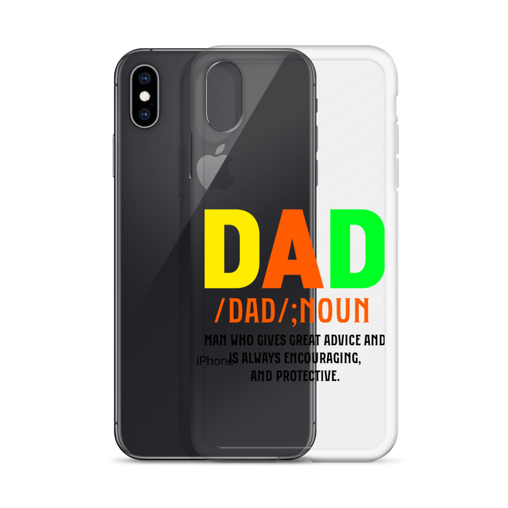 Dad Man Who Gives Great Advice And Is Always encouraging And Protective Clear Case for iPhone®