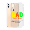 Dad Man Who Gives Great Advice And Is Always encouraging And Protective Clear Case for iPhone®