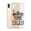 My Greatest Blessing Call Me Dad Clear Case for iPhone®