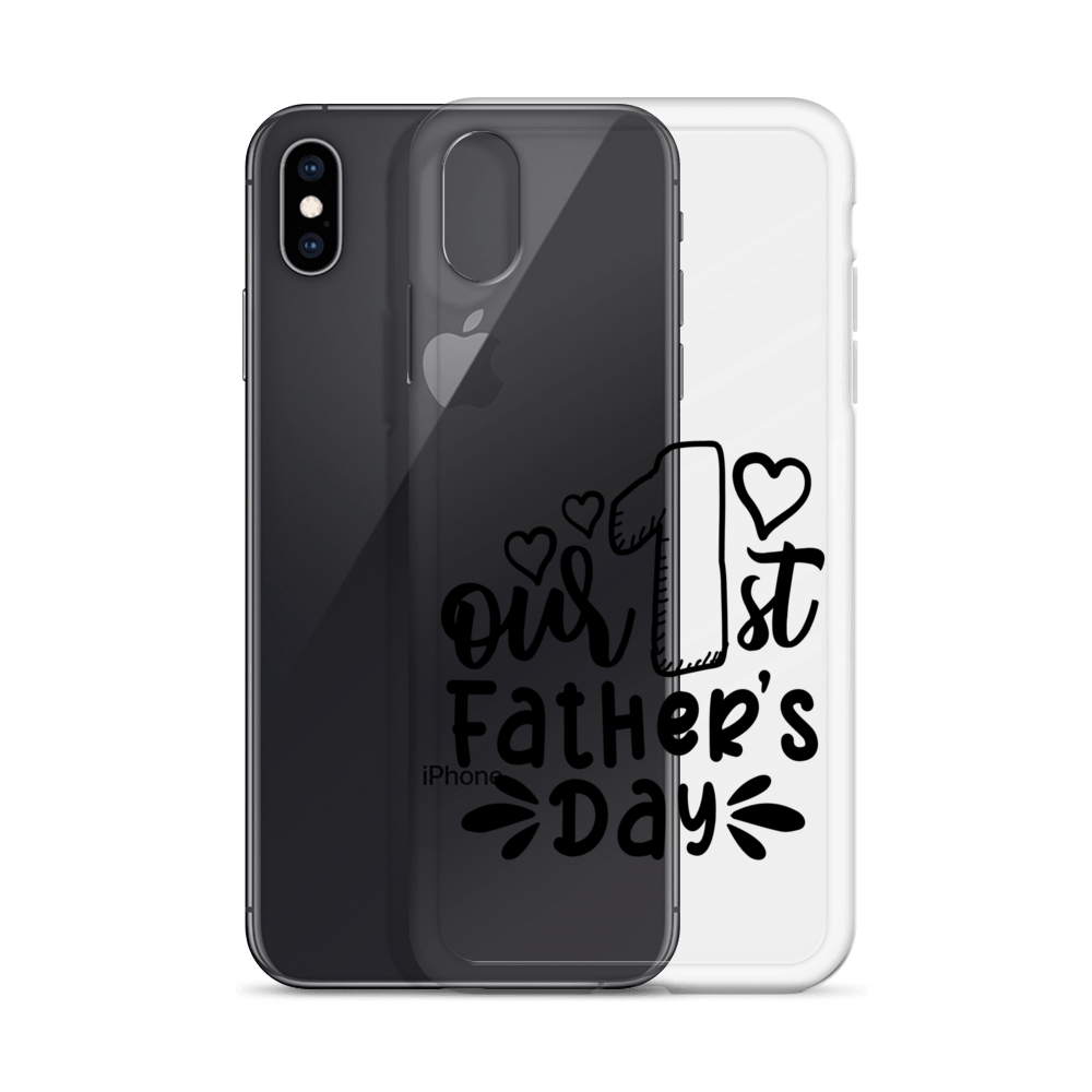 Our First Father's Day Clear Case for iPhone®