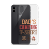 Dad's Camping T-Shirt Clear Case for iPhone®