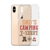 Dad's Camping T-Shirt Clear Case for iPhone®